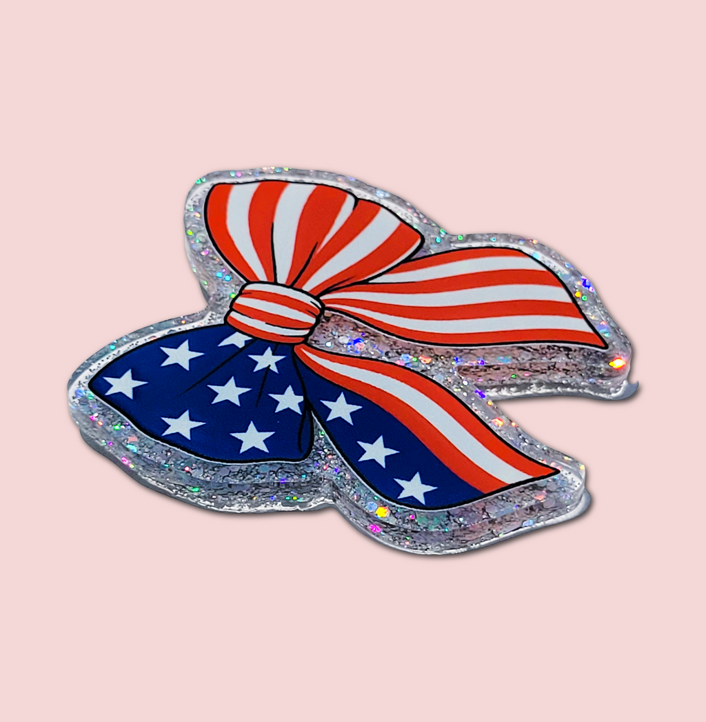 American Flag Bow