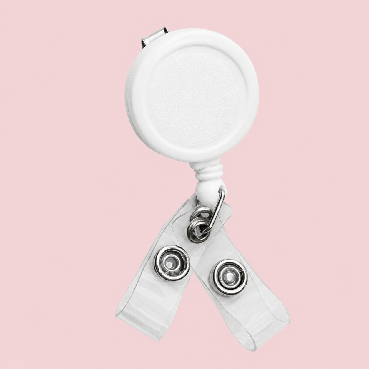 Heavy Duty Dual-Strap Badge Reel (Interchangeable Base)