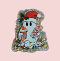 Christmas Ghost With Snacks