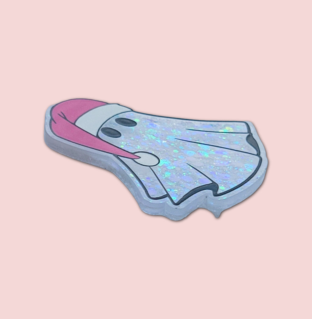 Ghost Santa Hat (Pink)
