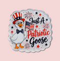 Just A Patriotic Goose