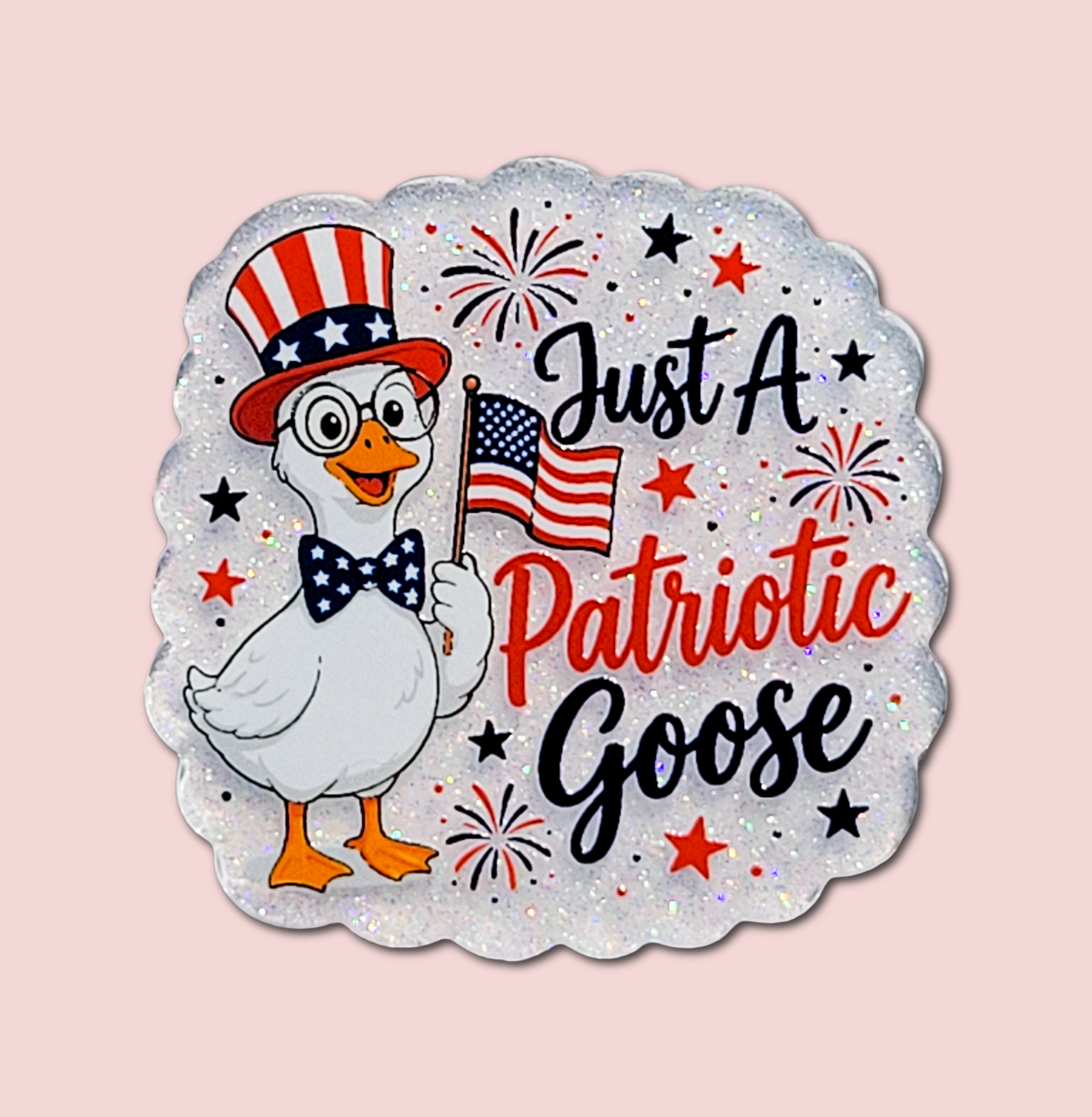 Just A Patriotic Goose