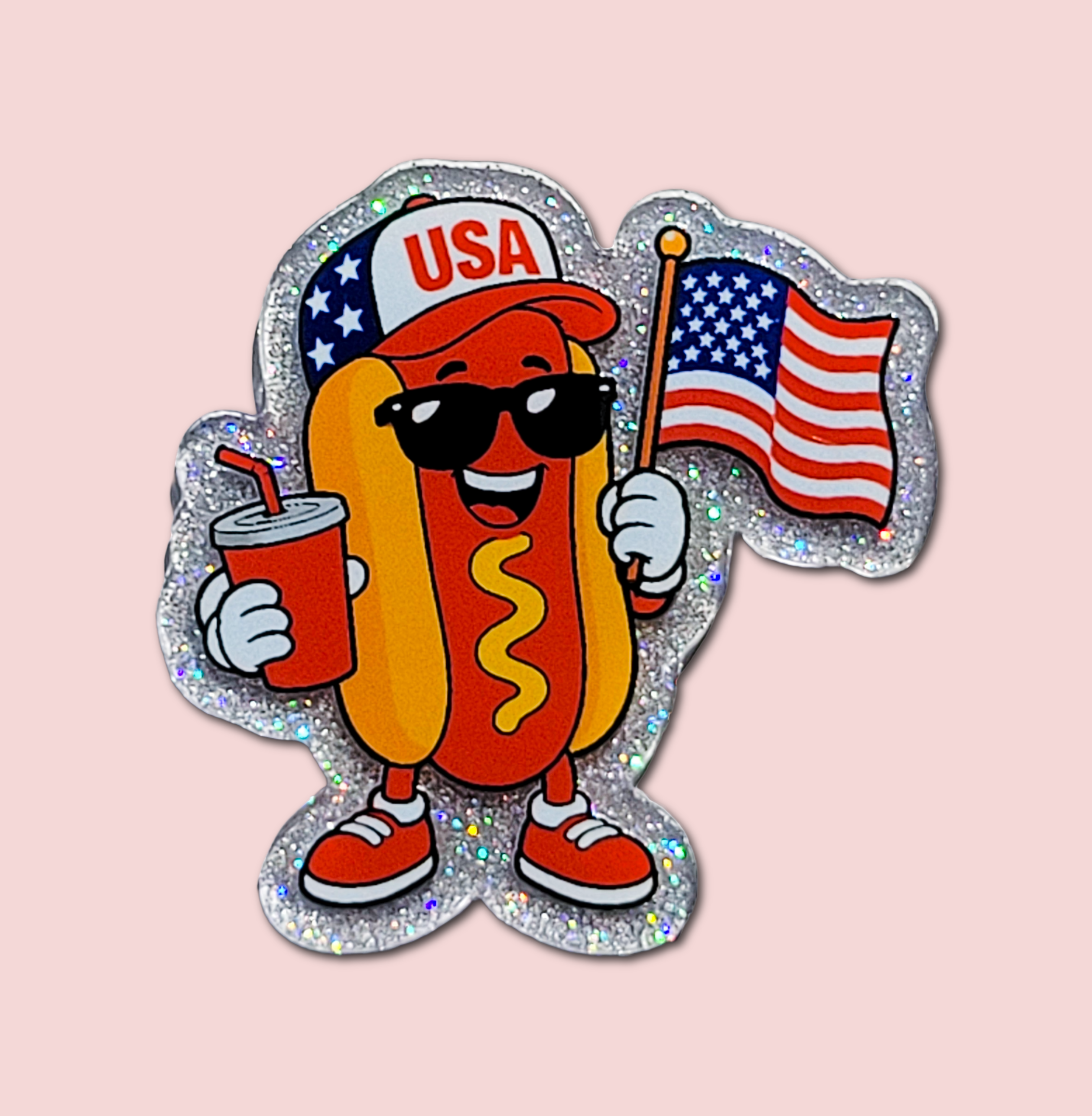 Patriotic Hot Dog