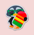 Penguin Holding Popsicle