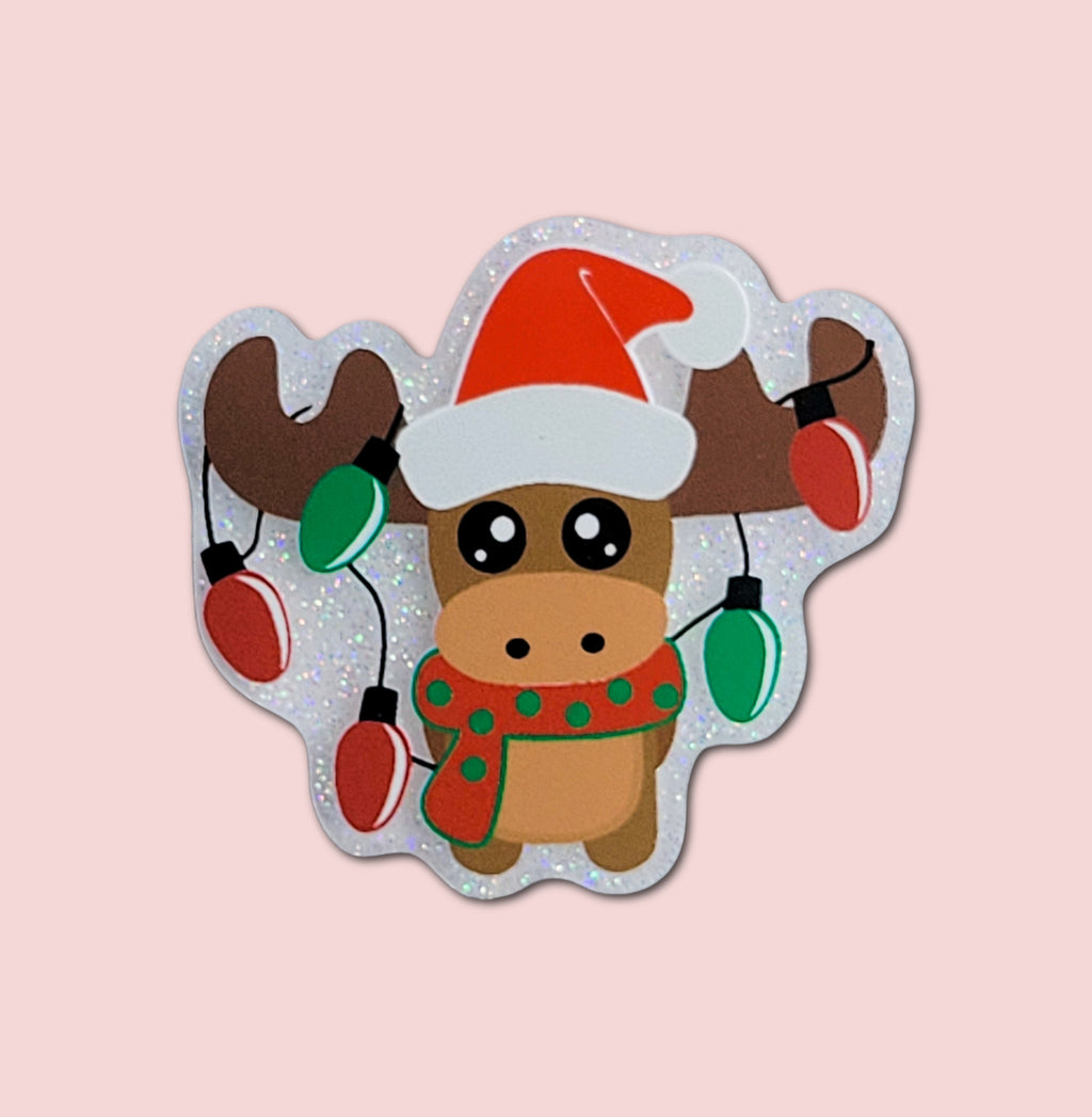 Reindeer With Christmas Lights
