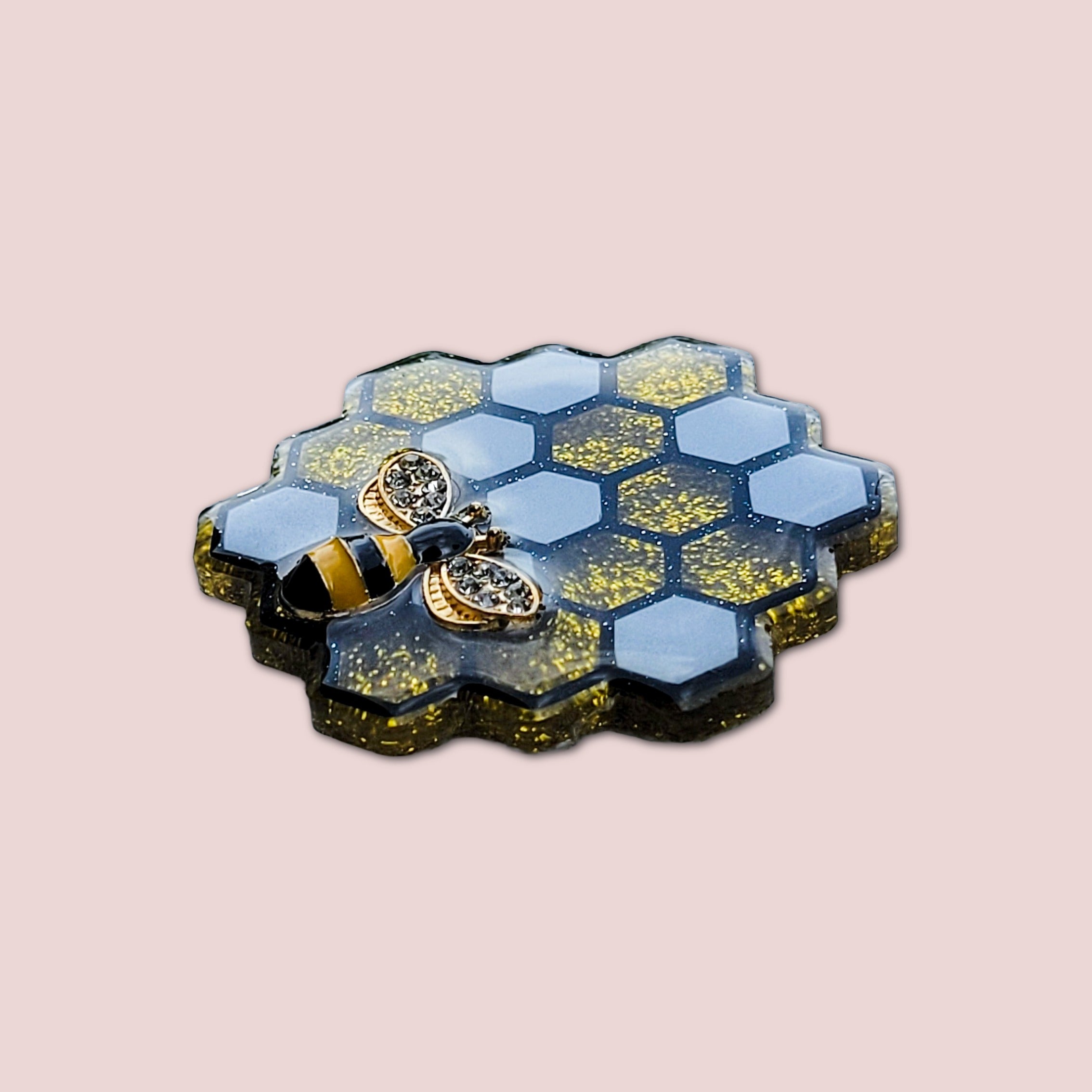 Bee On Honeycomb