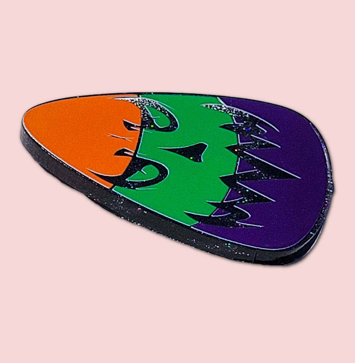 Scary Candy Corn interchangeable badge topper product view