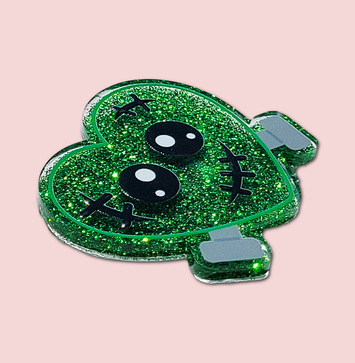 Frankenheart interchangeable badge topper product view