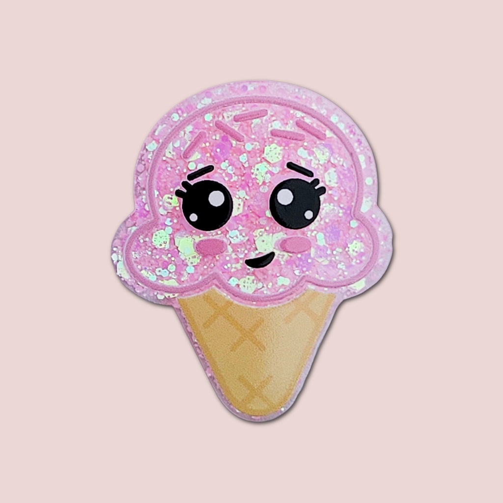 Ice Cream Cone (Pink)