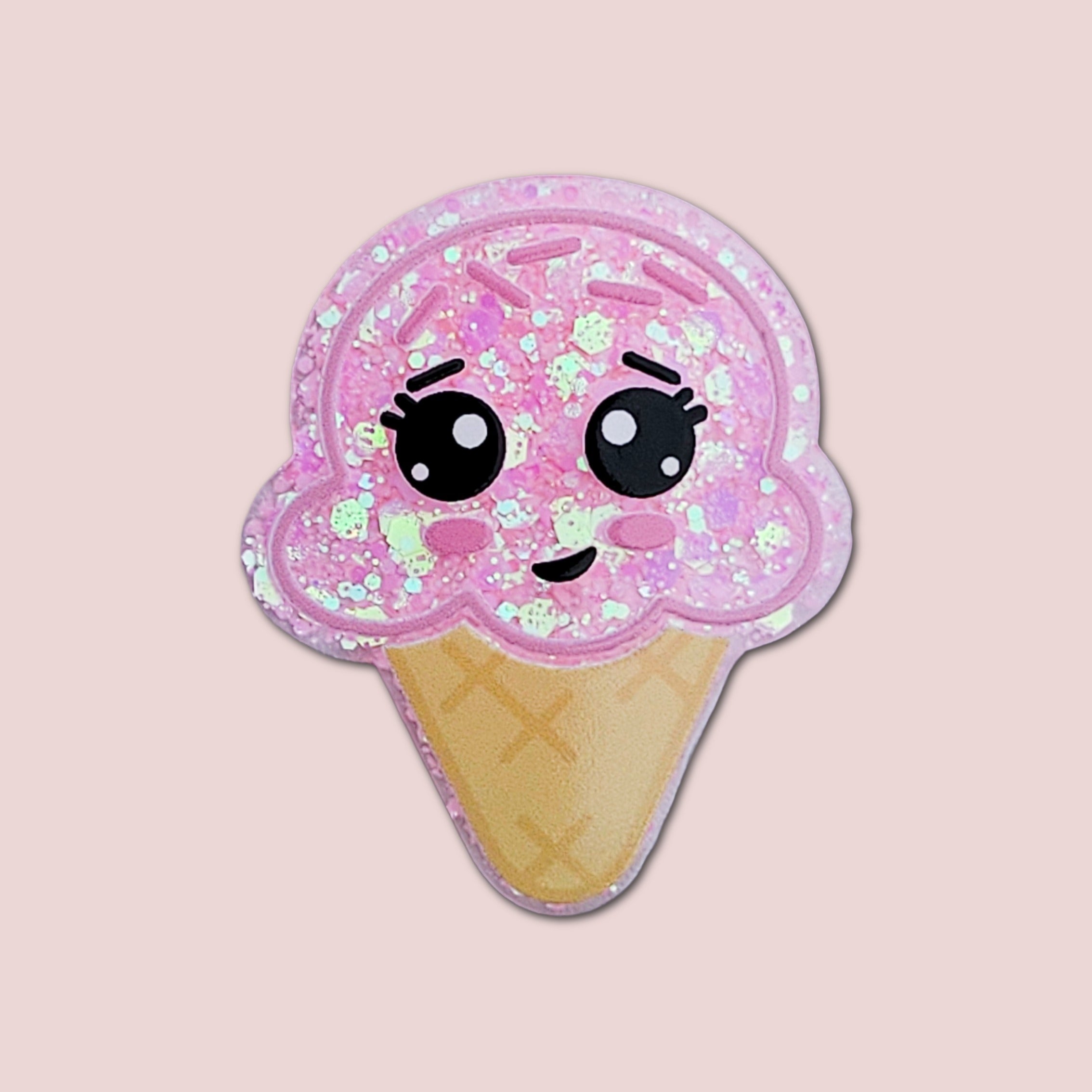 Ice Cream Cone (Pink)